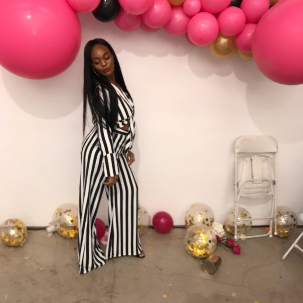 Beetlejuice Pant set